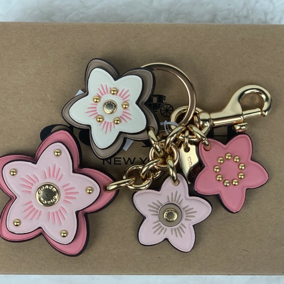 Coach Wildflower Mix Bag Charm - Picture 4 of 7